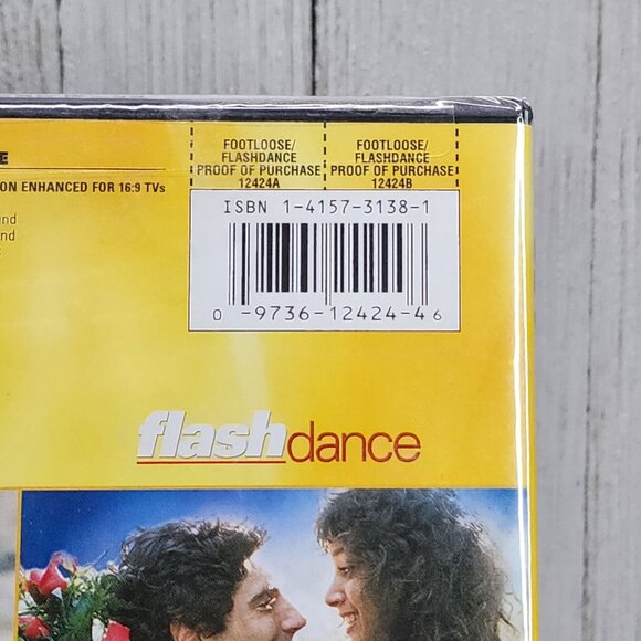 Footloose / Flashdance DVD 2007 2-Disc Set - Double Feature - NEW! - Picture 3 of 3